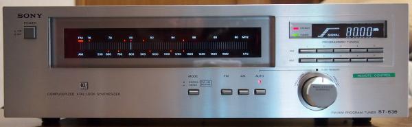 SONY ソニー FM/AM プログラムチューナー ST-636 SONY ST-636
